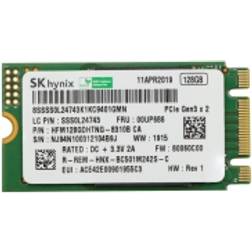 Lenovo SK Hynix SSD 128GB M.2 PCI Express 3.0 x2 (NVMe) > I externt lager, forväntat leveransdatum hos dig 18-12-2022